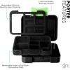 imageSimple Modern Marvel Bento Lunch Box for Kids  BPA Free Leakproof Dishwasher Safe  Lunch Container for Girls and Boys Toddlers  Porter Collection  5 Compartments  Go Spidey GoPattern Black and White Checkmate