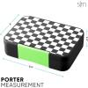 imageSimple Modern Marvel Bento Lunch Box for Kids  BPA Free Leakproof Dishwasher Safe  Lunch Container for Girls and Boys Toddlers  Porter Collection  5 Compartments  Go Spidey GoPattern Black and White Checkmate