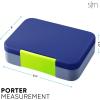 imageSimple Modern Marvel Bento Lunch Box for Kids  BPA Free Leakproof Dishwasher Safe  Lunch Container for Girls and Boys Toddlers  Porter Collection  5 Compartments  Go Spidey GoMultiColor Asteroid