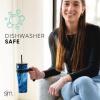 imageSimple Modern Tumbler Coffee Lid Replacement  Reusable Insulated Lid ONLY Fits Simple Modern SM Voyager  Flip Lid  Voyager Collection  Blush Midnight Black