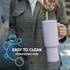 imageSimple Modern Tumbler Flip Lid  Reusable Replacement ONLY Fits Simple Modern  Stainless Steel Trek Travel Coffee Mug Water Bottle  Trek Collection  Midnight BlackLavender Mist