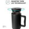 imageSimple Modern Tumbler Flip Lid  Reusable Replacement ONLY Fits Simple Modern  Stainless Steel Trek Travel Coffee Mug Water Bottle  Trek Collection  Midnight BlackLavender Mist