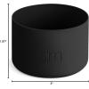 imageSimple Modern Tumbler Flip Lid  Reusable Replacement ONLY Fits Simple Modern  Stainless Steel Trek Travel Coffee Mug Water Bottle  Trek Collection  Midnight BlackMidnight Black