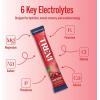imageTREVI Sugar Free Electrolytes  Drink Mix Hydration Powder Packets  28 Count  RaspberrySour Cherry
