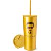 imageSimple Modern Marvel Thanos Insulated Tumbler Cup with Flip Lid and Straw Lid  Gifts for Women Men Reusable Stainless Steel Water Bottle Travel Mug  Classic Collection  24oz Thanos InfinityMarvel Iron Man Tony Stark