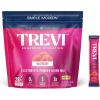 imageTREVI Sugar Free Electrolytes  Drink Mix Hydration Powder Packets  28 Count  RaspberryRaspberry
