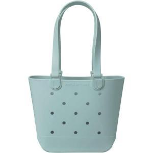 imageSimple Modern Large Beach Bag  Disney Waterproof Getaway Rubber Tote with Zipper Pocket for Travel Pool Boat Groceries Sports  Mickey Mouse on Sea Glass SageSea Glass Sage
