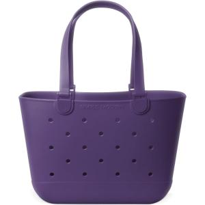 imageSimple Modern Large Beach Bag  Disney Waterproof Getaway Rubber Tote with Zipper Pocket for Travel Pool Boat Groceries Sports  Mickey Mouse on Sea Glass SageEnglish Violet