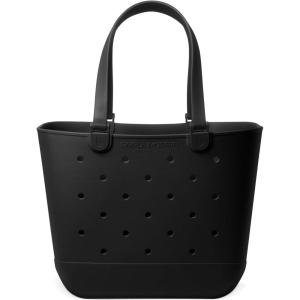 imageSimple Modern Large Beach Bag  Disney Waterproof Getaway Rubber Tote with Zipper Pocket for Travel Pool Boat Groceries Sports  Mickey Mouse on Sea Glass SageMidnight Black