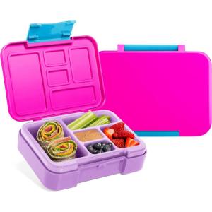 imageSimple Modern Marvel Bento Lunch Box for Kids  BPA Free Leakproof Dishwasher Safe  Lunch Container for Girls and Boys Toddlers  Porter Collection  5 Compartments  Go Spidey GoMultiColor 80s Mix