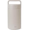 imageSimple Modern Food Jar for Hot Food  Reusable Stainless Steel Vacuum Insulated Leak Proof Lunch Storage for Smoothie Bowl Soup Oatmeal  Provision Collection  12oz  MoonlightAlmond Birch
