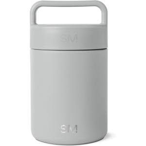 imageSimple Modern Food Jar for Hot Food  Reusable Stainless Steel Vacuum Insulated Leak Proof Lunch Storage for Smoothie Bowl Soup Oatmeal  Provision Collection  12oz  MoonlightIce Gray