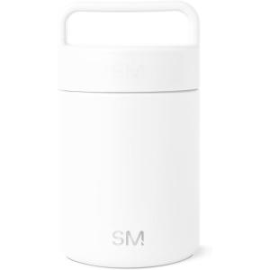 imageSimple Modern Food Jar for Hot Food  Reusable Stainless Steel Vacuum Insulated Leak Proof Lunch Storage for Smoothie Bowl Soup Oatmeal  Provision Collection  12oz  MoonlightWinter White