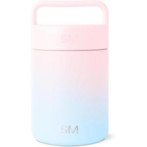 imageSimple Modern Food Jar for Hot Food  Reusable Stainless Steel Vacuum Insulated Leak Proof Lunch Storage for Smoothie Bowl Soup Oatmeal  Provision Collection  12oz  MoonlightOmbre Sweet Taffy