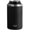 imageSimple Modern Standard Can Cooler  Insulated Stainless Steel Drink Sleeve Holder  Insulate Soda Beer Sparkling Water  Gift for Women Men Her Him  Ranger Collection  Standard 12oz  Winter White Midnight Black Matte Powder Coating