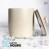 imageSimple Modern Vacuum Insulated Ice Bucket with Lid and Scoop  For Cocktail Champagne Wine Beer ampamp Hosting  Stainless Steel 100oz Capacity for Large Parties  Rocks Collection  Simple Stainless Midnight Black