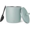 imageSimple Modern Vacuum Insulated Ice Bucket with Lid and Scoop  For Cocktail Champagne Wine Beer ampamp Hosting  Stainless Steel 100oz Capacity for Large Parties  Rocks Collection  Simple StainlessSea Glass Sage