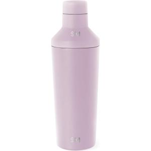 imageSimple Modern Cocktail Shaker Set with Jigger Lid  Stainless Steel Boston Shaker Insulated Martini Mixer for Mocktails  Gifts for Men Women Him Her  Classic Collection  20oz  Metallic CopperLavender Mist Matte Powder Coating