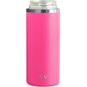 imageSimple Modern Standard Can Cooler  Insulated Stainless Steel Drink Sleeve Holder  Insulate Soda Beer Sparkling Water  Gift for Women Men Her Him  Ranger Collection  Standard 12oz  Winter WhiteRaspberry Vibes