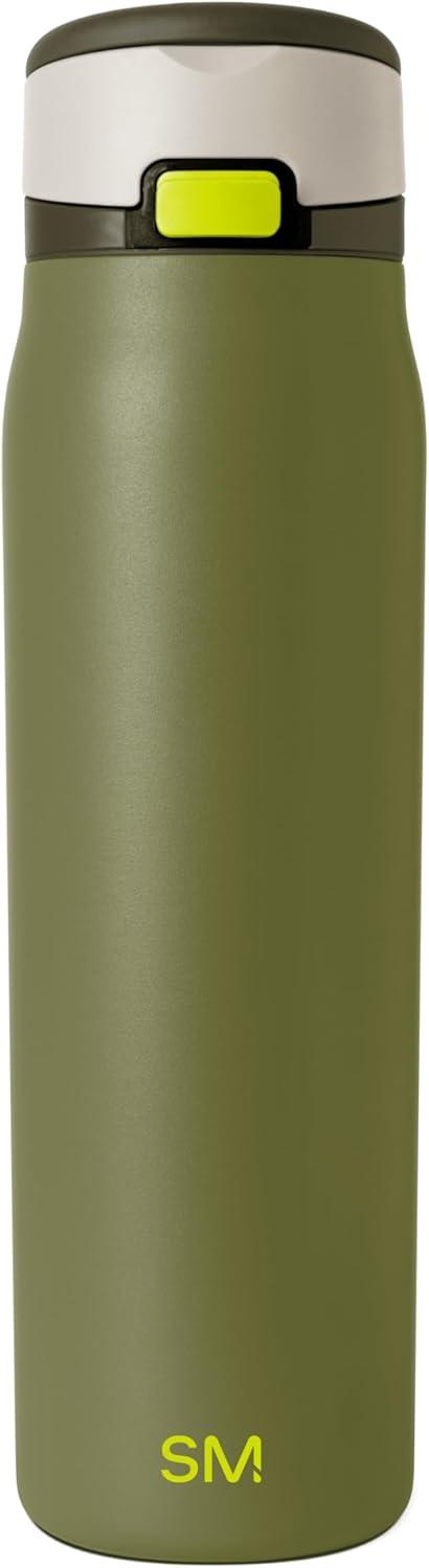 imageSimple Modern Mesa Loop Water Bottle with Straw  24oz Cup Holder Friendly Insulated Stainless Steel Bottles for Travel Sports and School  NeptuneCricket