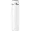 imageSimple Modern Mesa Loop Water Bottle with Straw  24oz Cup Holder Friendly Insulated Stainless Steel Bottles for Travel Sports and School  NeptuneWinter White