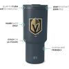 imageSimple Modern Officially Licensed NHL San Jose Sharks 30 oz Tumbler with Flip Lid and Straws  Hockey Insulated Cup Stainless Steel  Gifts for Men Women  Trek Collection  San Jose SharksVegas Golden Knights
