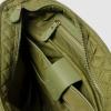 imageSimple Modern Quilted Tote Bag for Women  Medium Size wCompartments ampamp Laptop Sleeve  Adjustable Strap  Zipper TopOlive