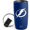 imageSimple Modern Officially Licensed NHL Dallas Stars 16oz Travel Coffee Tumbler with Flip Lid  Stainless Steel Cup  Hockey Gifts for Men Women  Voyager Collection  Dallas StarsTampa Bay Lightning