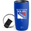 imageSimple Modern Officially Licensed NHL Dallas Stars 16oz Travel Coffee Tumbler with Flip Lid  Stainless Steel Cup  Hockey Gifts for Men Women  Voyager Collection  Dallas StarsNew York Rangers