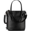 imageSimple Modern Vegan Leather Tote Bag for WomenBlack