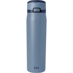 imageSimple Modern Mesa Loop Water Bottle with Straw  24oz Cup Holder Friendly Insulated Stainless Steel Bottles for Travel Sports and School  NeptuneDeep Dune