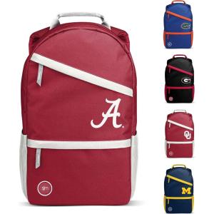 imageSimple Modern Officially Licensed Collegiate Backpack with Laptop Sleeve Team Color 20LAlabama Crimson Tide