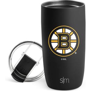 imageSimple Modern Officially Licensed NHL Dallas Stars 16oz Travel Coffee Tumbler with Flip Lid  Stainless Steel Cup  Hockey Gifts for Men Women  Voyager Collection  Dallas StarsBoston Bruins