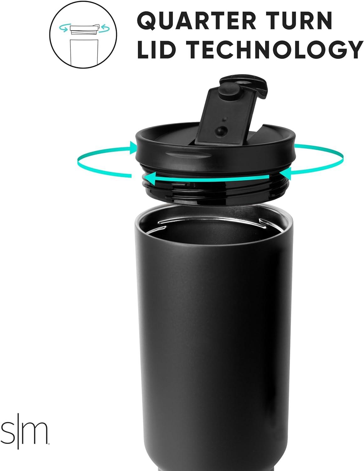 imageSimple Modern Officially Licensed NBA 30oz Tumbler with Flip Lid and Straws  Insulated Stainless Steel Cup  Trek CollectionSacramento Kings