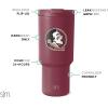 imageSimple Modern Officially Licensed Collegiate Florida Gators 30 oz Tumbler with Flip Lid and Straws  Insulated Cup Stainless Steel  Gifts for Men Women  Trek Collection  University of Florida30oz