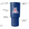 imageSimple Modern Officially Licensed Collegiate Florida Gators 30 oz Tumbler with Flip Lid and Straws  Insulated Cup Stainless Steel  Gifts for Men Women  Trek Collection  University of Florida30oz