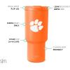 imageSimple Modern Officially Licensed Collegiate Florida Gators 30 oz Tumbler with Flip Lid and Straws  Insulated Cup Stainless Steel  Gifts for Men Women  Trek Collection  University of Florida30oz