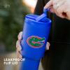 imageSimple Modern Officially Licensed Collegiate Florida Gators 30 oz Tumbler with Flip Lid and Straws  Insulated Cup Stainless Steel  Gifts for Men Women  Trek Collection  University of Florida30oz