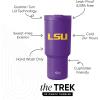 imageSimple Modern Officially Licensed Collegiate Florida Gators 30 oz Tumbler with Flip Lid and Straws  Insulated Cup Stainless Steel  Gifts for Men Women  Trek Collection  University of Florida30oz