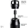 imageSimple Modern Officially Licensed Collegiate Ohio State Buckeyes Water Bottle with Straw Lid  NCAA Insulated Stainless Steel Travel Thermos  Leak Proof  Mesa Collection  Ohio State UniversityGeorgia Bulldogs