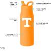 imageSimple Modern Officially Licensed Collegiate Ohio State Buckeyes Water Bottle with Straw Lid  NCAA Insulated Stainless Steel Travel Thermos  Leak Proof  Mesa Collection  Ohio State UniversityTennessee Volunteers