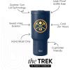 imageSimple Modern Officially Licensed NBA 30oz Tumbler with Flip Lid and Straws  Insulated Stainless Steel Cup  Trek CollectionDenver Nuggets
