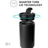 imageSimple Modern Officially Licensed NBA 30oz Tumbler with Flip Lid and Straws  Insulated Stainless Steel Cup  Trek CollectionHouston Rockets