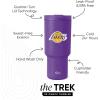 imageSimple Modern Officially Licensed NBA 30oz Tumbler with Flip Lid and Straws  Insulated Stainless Steel Cup  Trek CollectionLos Angeles Lakers