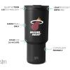 imageSimple Modern Officially Licensed NBA 30oz Tumbler with Flip Lid and Straws  Insulated Stainless Steel Cup  Trek CollectionMiami Heat