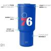 imageSimple Modern Officially Licensed NBA 30oz Tumbler with Flip Lid and Straws  Insulated Stainless Steel Cup  Trek CollectionPhiladelphia 76ers
