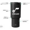 imageSimple Modern Officially Licensed NBA 30oz Tumbler with Flip Lid and Straws  Insulated Stainless Steel Cup  Trek CollectionUtah Jazz
