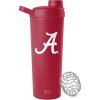 imageSimple Modern Officially Licensed Collegiate Georgia Bulldogs Stainless Steel Shaker Bottle with Ball 24oz  Metal Cup for Protein Mixes Pre Workout  Rally Collection  University of GeorgiaAlabama Crimson Tide