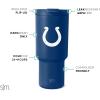 imageSimple Modern Officially Licensed NFL Detroit Lions 30 oz Tumbler with Flip Lid and Straws  Insulated Cup Stainless Steel  Gifts for Men Women  Trek Collection  Detroit LionsIndianapolis Colts