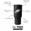 imageSimple Modern Officially Licensed NFL Detroit Lions 30 oz Tumbler with Flip Lid and Straws  Insulated Cup Stainless Steel  Gifts for Men Women  Trek Collection  Detroit LionsPhiladelphia Eagles Black